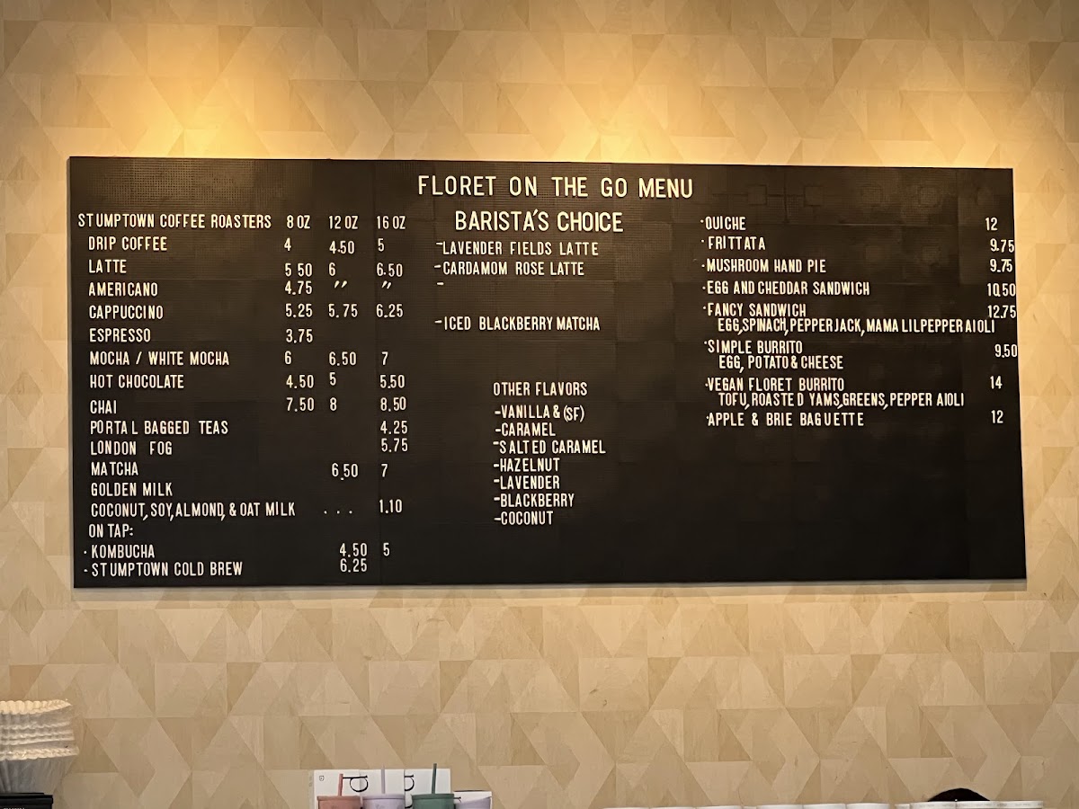 Floret - By Cafe Flora Menu - Image 5