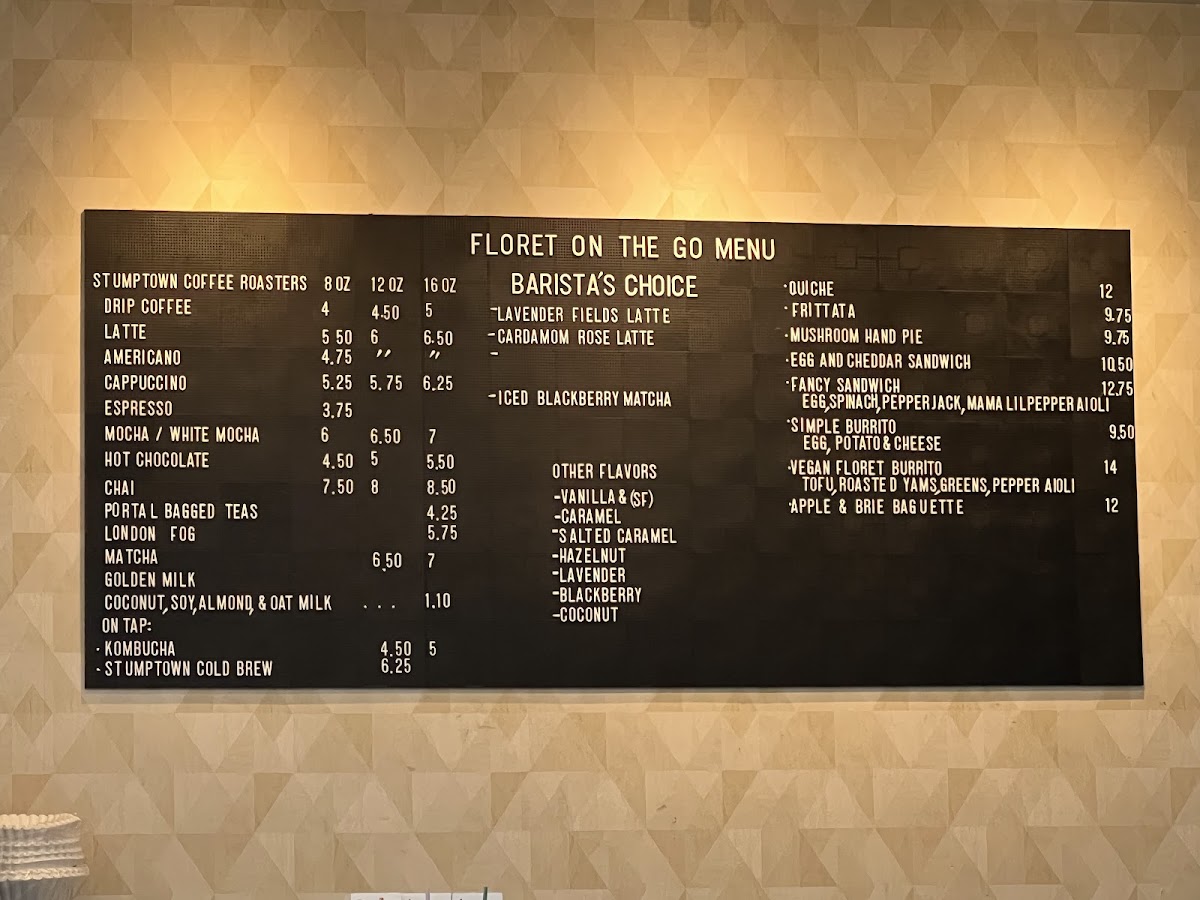 Floret - By Cafe Flora Menu - Image 6